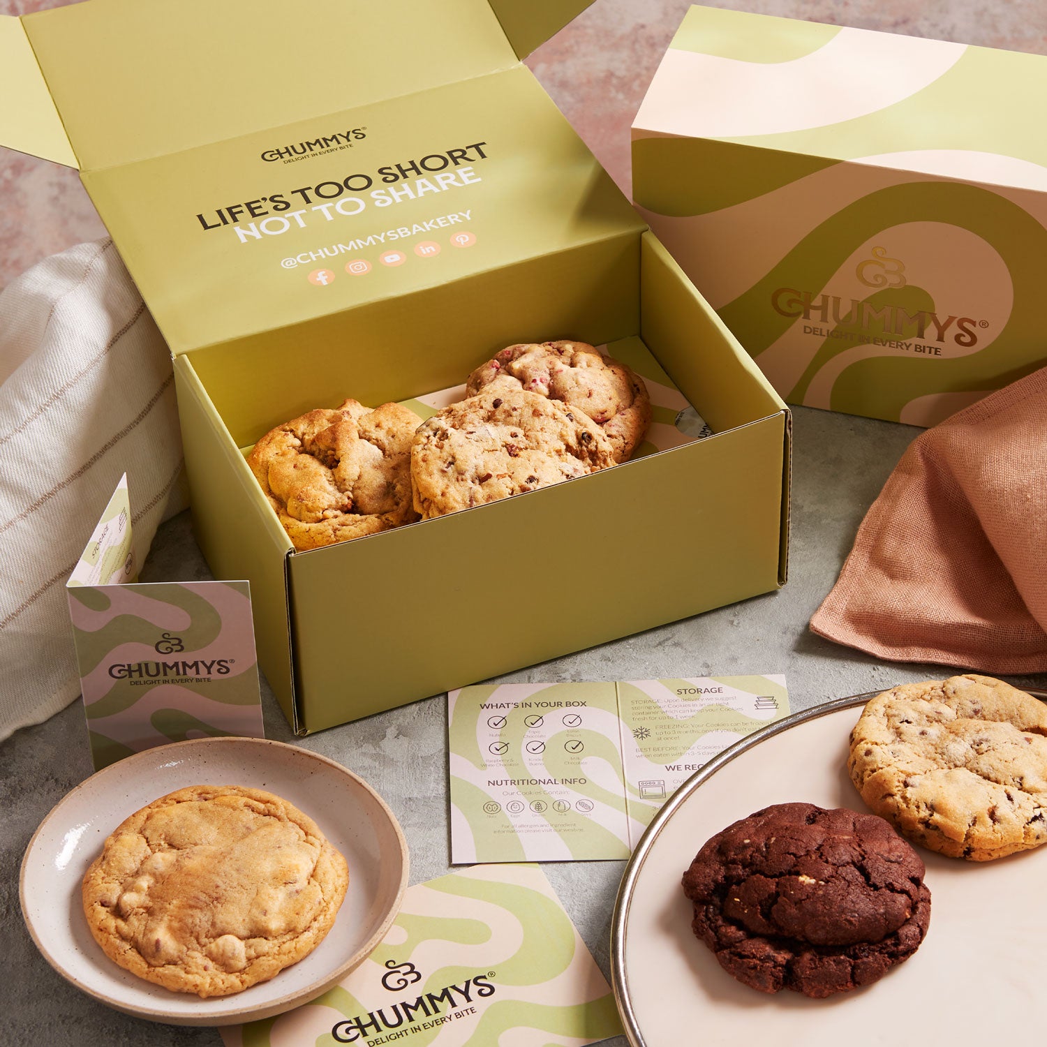 Brownie- und Keks-Auswahlbox - Zu Ihnen nach Hause geliefert