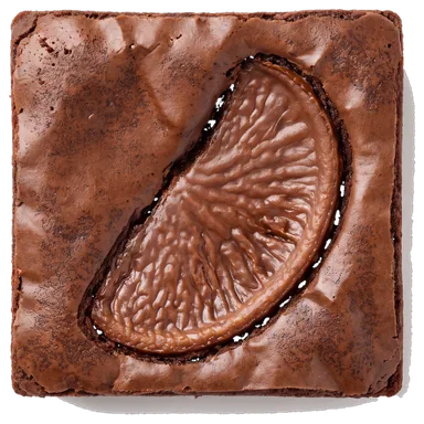 Chocolate Orange brownie
