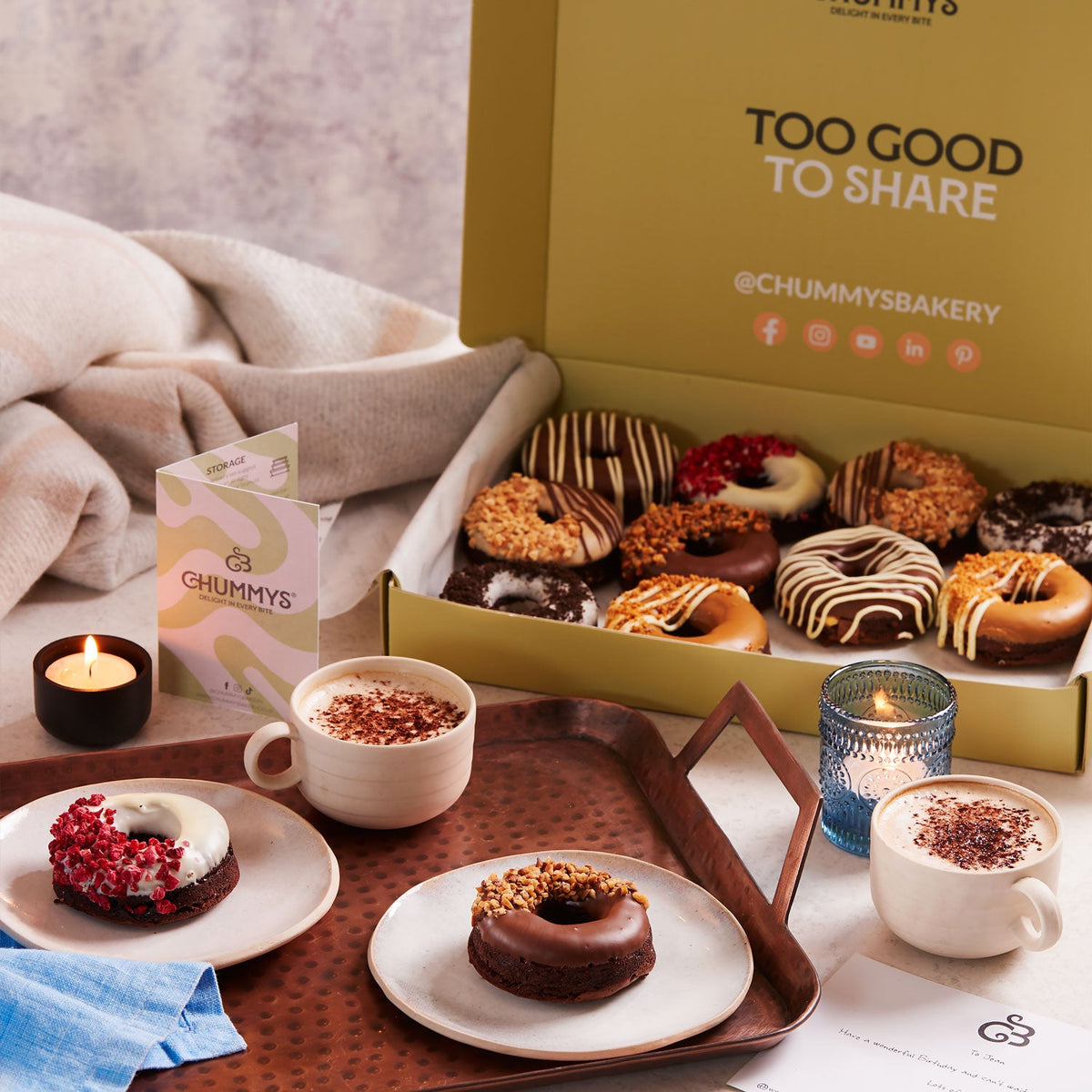 Gifts for Him from Chummys Bakery