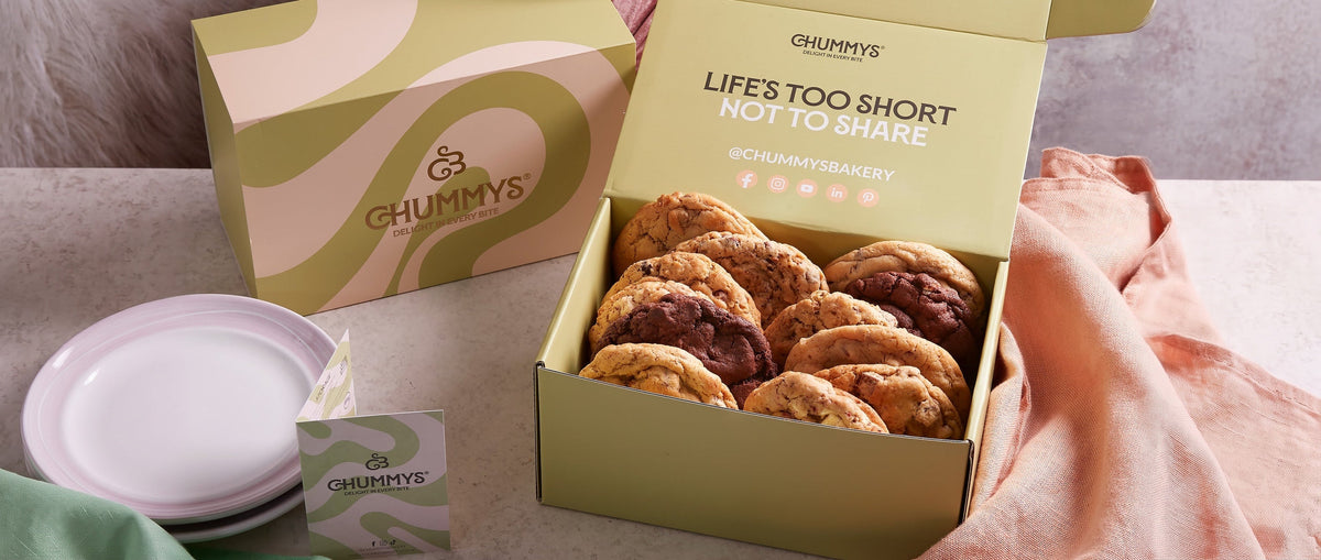 A Chummys box of New York cookies