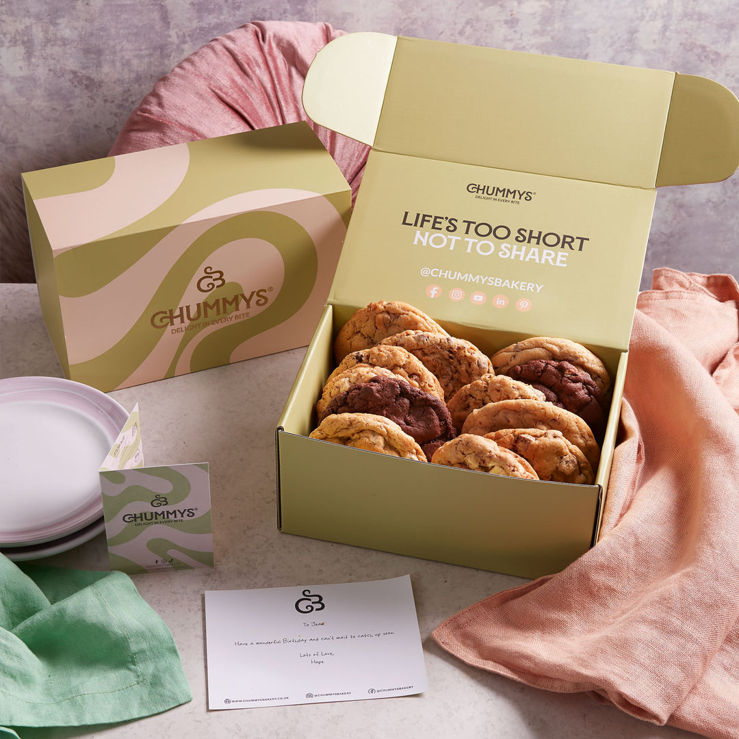 Cookie-Lieferbox - Chunky Cookies direkt zu Ihnen nach Hause geliefert