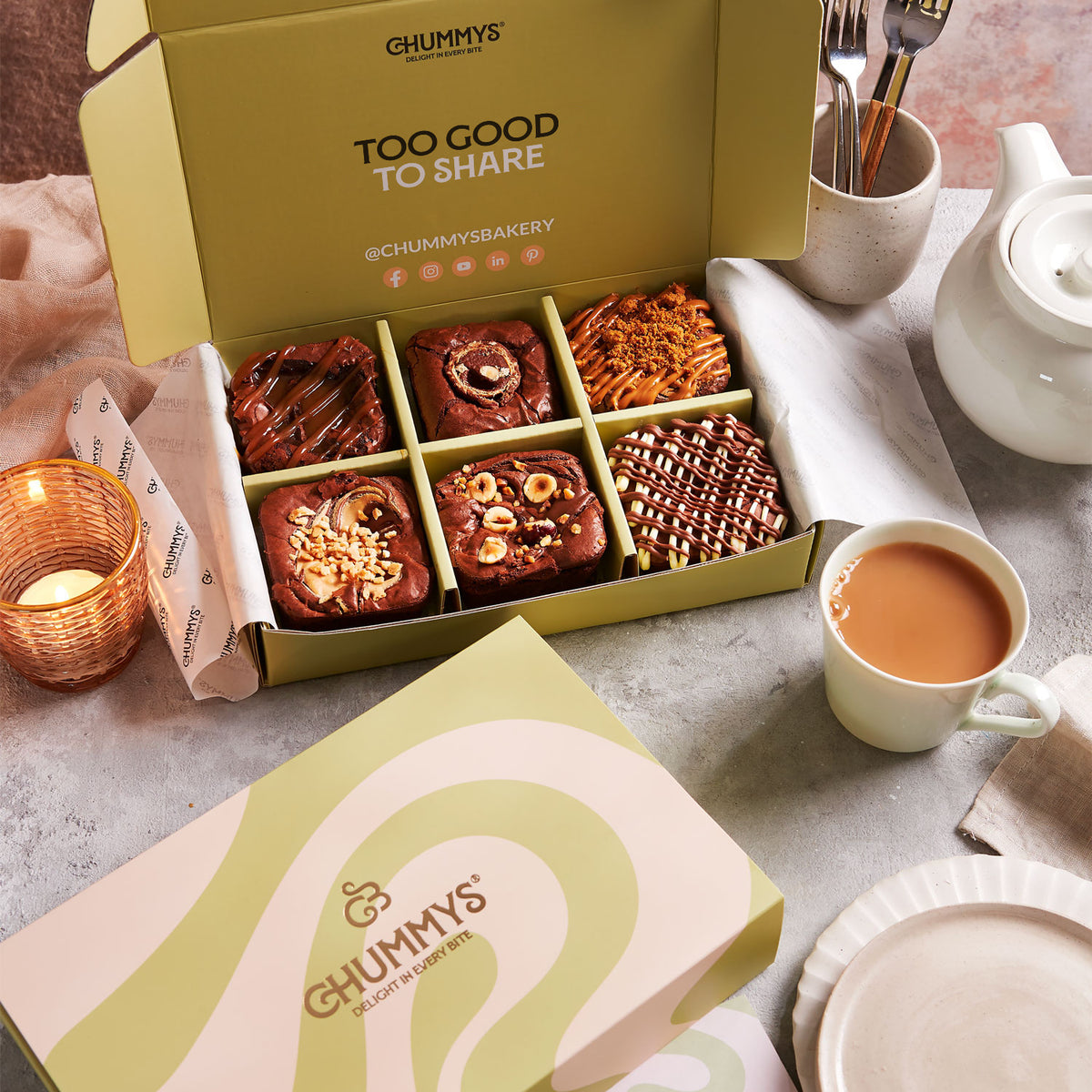 Postal Brownie Box-Bestseller – direkt an Ihre Haustür geliefert