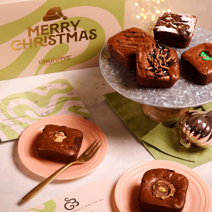 Christmas Limited Edition Postal Brownie Box - Delivered To Your Door