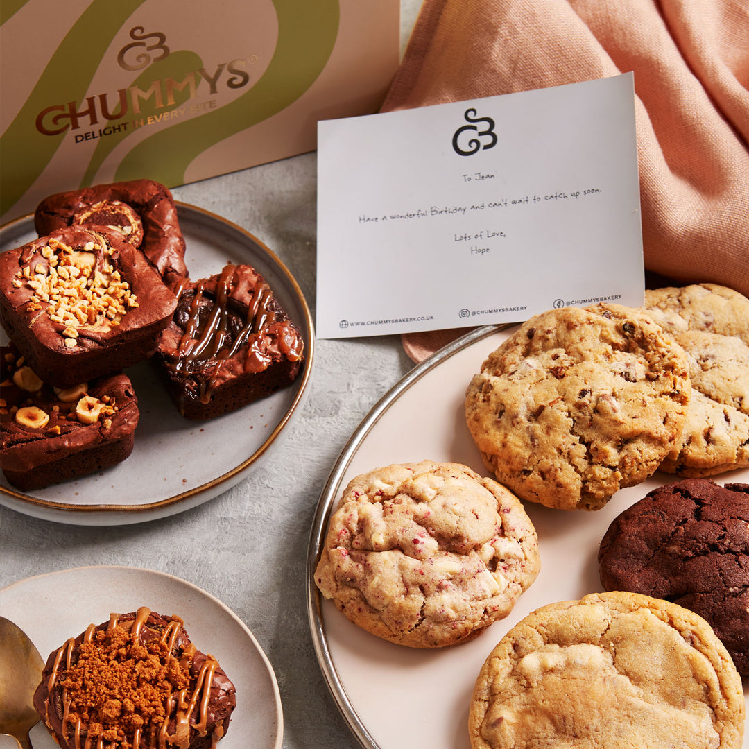 Brownie- und Keks-Auswahlbox - Zu Ihnen nach Hause geliefert